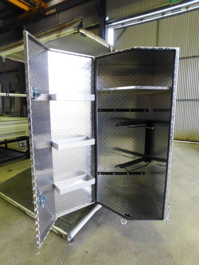Tack Box for Horse Float