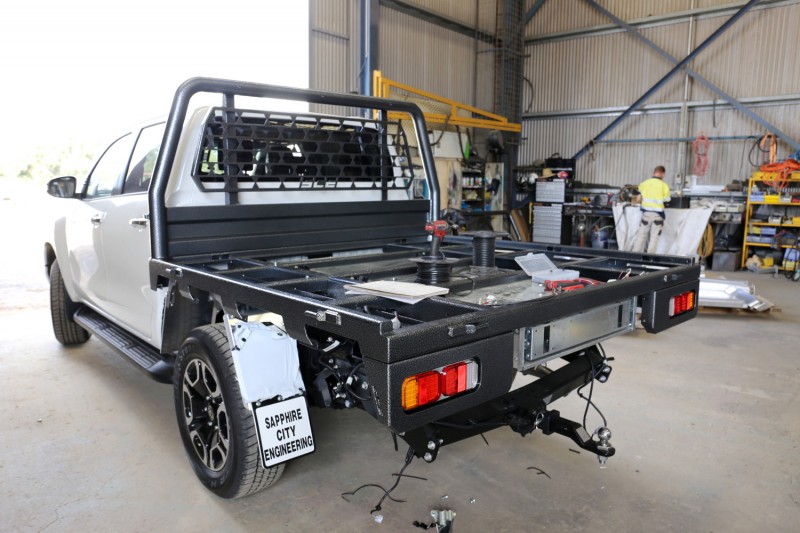 Hilux Dual Cab Tray