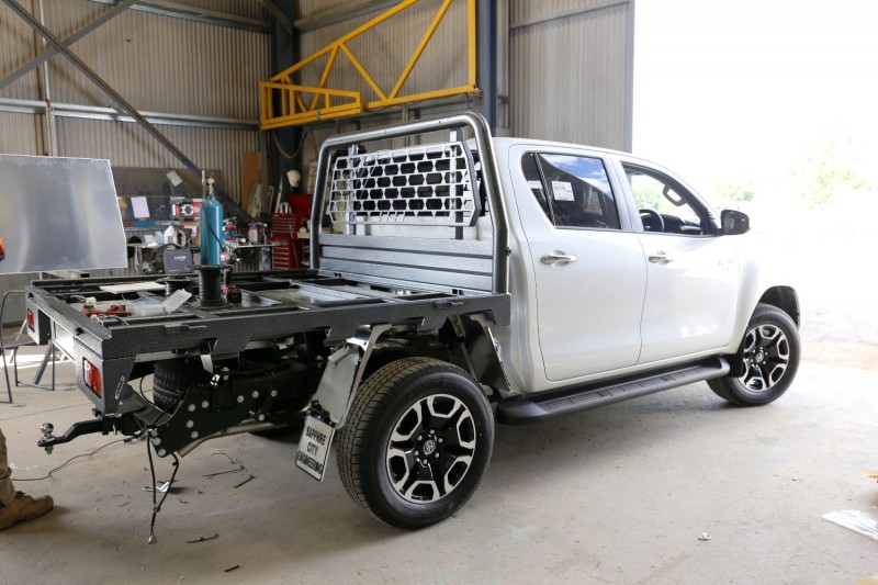 Hilux Dual Cab Tray