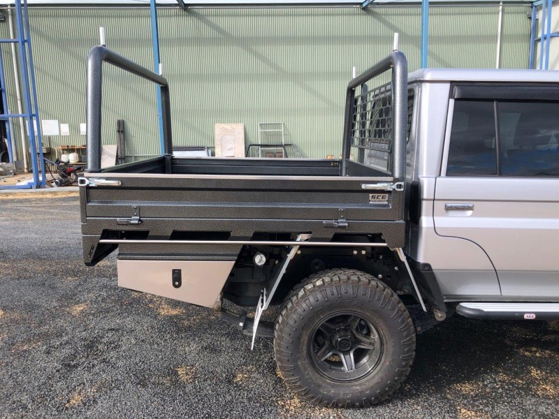 Landcruiser 79 Series UteTray with 3" Gooseneck Kit