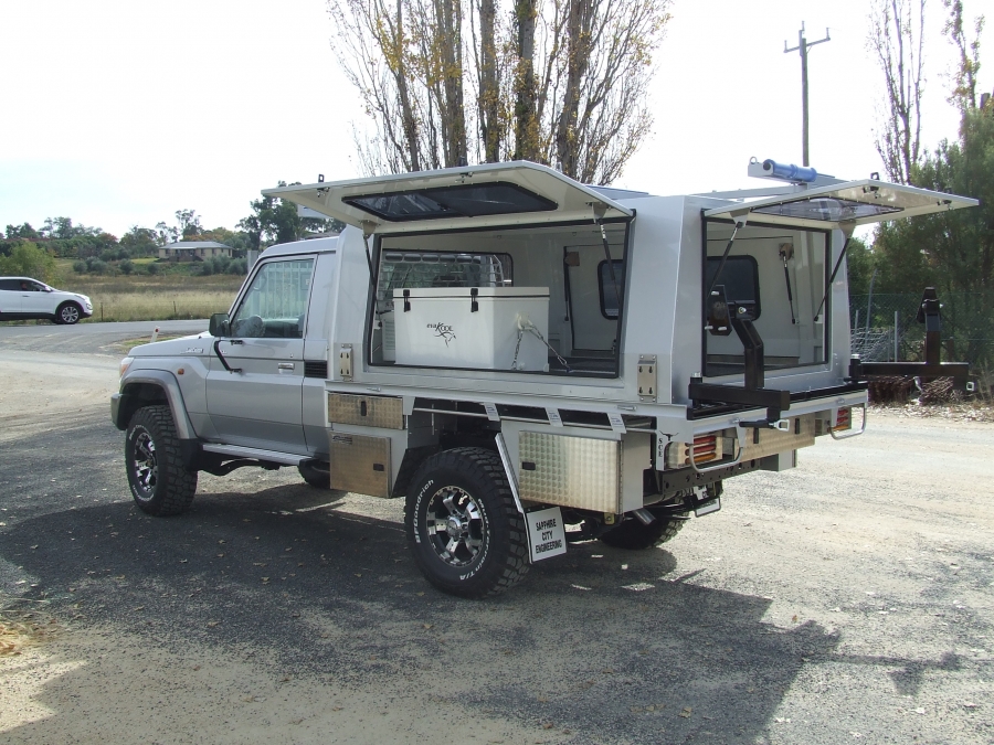 Southern Cross Touring Canopy Sapphire City Engineering Custom made all aluminium canopies