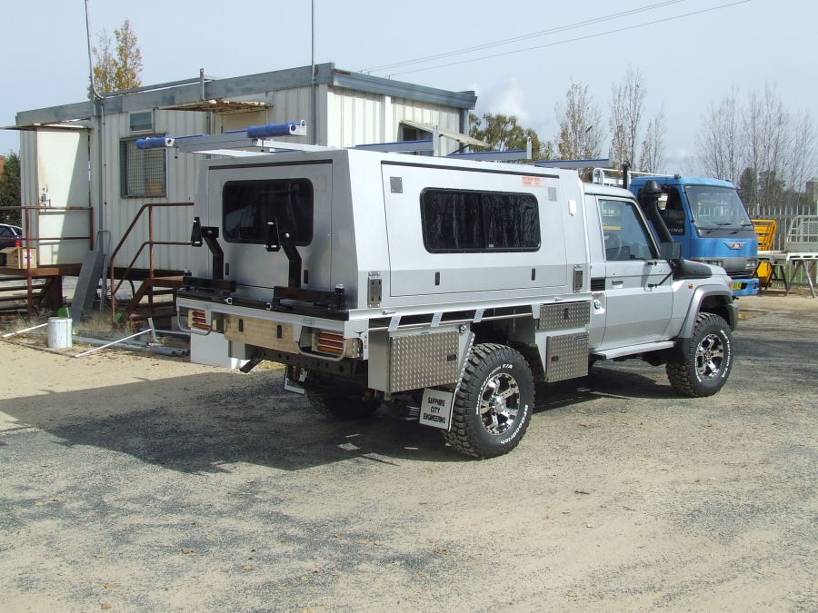 Southern Cross Touring Canopy Sapphire City Engineering Custom made all aluminium canopies